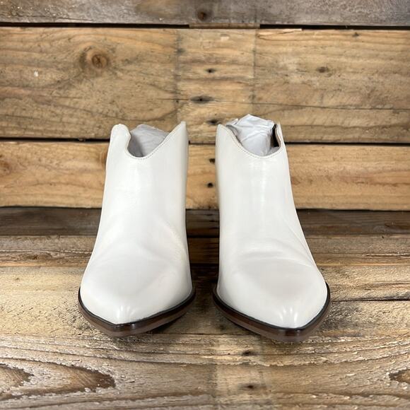 Seychelles Fancy Affair Western Booties - Off-White Leather - 7.5 - NWOB - Picture 2 of 9